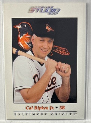 2001 Donruss Studio #3 Cal Ripken Jr. Baltimore Orioles