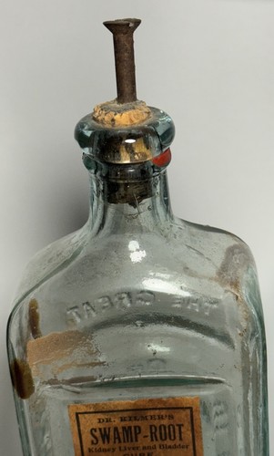 3 Antique Dr Kilmer Swamp Root Cure, Remedy & Medicine Bottles. Binghamton NY - Picture 8 of 11