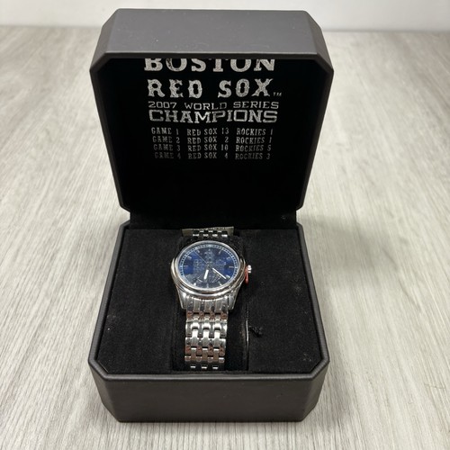 Boston Red Sox 2007 World Series Champions Watch New w/ Tag & Case