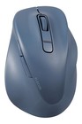 Wireless Mouse EX-G Bluetooth Quiet SSize 5Button Multi-Pairing Blue
