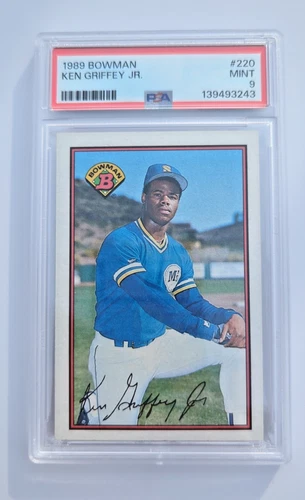 1989 Bowman KEN GRIFFEY JR #220 Mint PSA 9 Graded Baseball Card (#1B)
