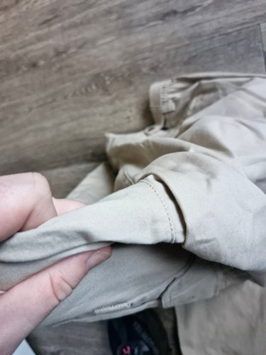Pantalón cargo Orvis para hombre talla 38 beige algodón bolsillos exteriores informales - Imagen 13 de 20