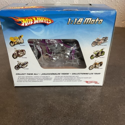 NEW in PACKAGE Hot wheels 1:18 Moto Psycholoco - Picture 4 of 4