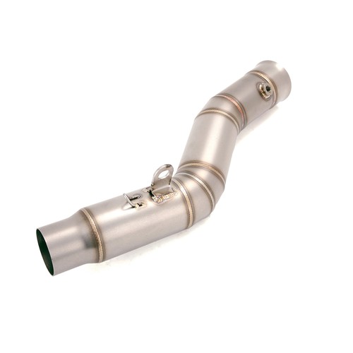 For Yamaha YZF R1 MT-10 2009-14 Exhaust Escape Mid Link Pipe Carbon Muffler Tips - Bild 8 von 10