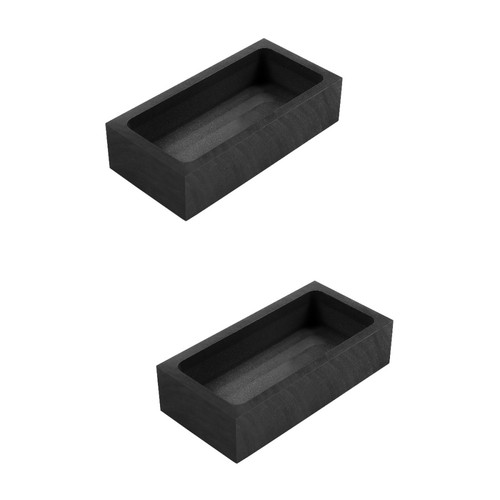  2 Stück Barrenform Metallguss Schmelzen Graphitform Veredeln Gold Silber - Bild 12 von 12