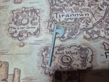 LEGO Castle Weapon Light Gray Long Handle Axe Halberd KNIGHT Armor Gear Kings