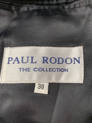 Paul Rodon Mens Wool Cashmere Double-Breast Overcoat Trench Size 38 RC10390 - Picture 3 of 13