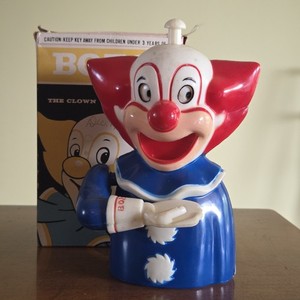 レア 1974 BOZO THE CLOWN ヴィンテージボゾ フィギュア×２ レア 1974 BOZO THE CLOWN ヴィンテージボゾ フィギュア×2 1974