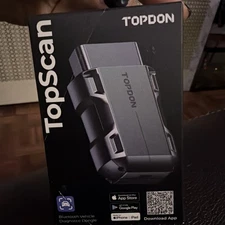 🔥2025 TopScan Scanner All Systems OBD2 Scanner Diagnostic Tool For Car