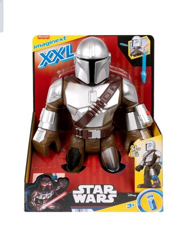 Star Wars The Mandalorian 16" Action Figure w/ Missle, Imaginex 2024, VG - Picture 12 of 12