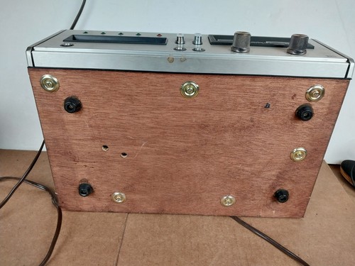 Lettore registratore a nastro 8 tracce realistico vintage modello TR-884 14-947 funzionante - Foto 7 di 7