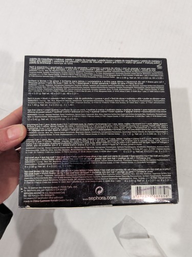 SEPHORA Blockbuster MAKE UP Palette Foldout Slide Black White CASE Mirror *FLAW* - Bild 21 von 21