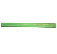 Vintage Green L&C HARDTMUTH Timberline 140 Hard Carpenter Sketching Pencil USA