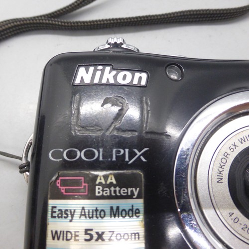 Nikon Digital Camera Coolpix L23 10.1MP Black Tested - Picture 8 of 12