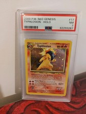 Pokemon Neo Genesis Typhlosion PSA 7