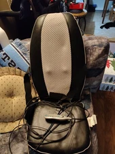 Massage Seat Cushion with Heat and 10 Vibration Motors for Back Support