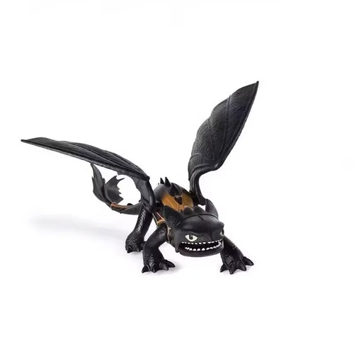 Bandai Come Addestrare il Tuo Drago 2 Luce Sdentata Furia Notturna Lattina PVC - Foto 16 di 26
