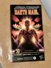 Star Wars Darth Maul 50th Anniversary 6 Inch Action Figure 2021 The Black Series