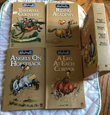 Thelwell's Horse Box 4v Set Methuen UK Softcover 1978-80 VG+ Norman Thelwell