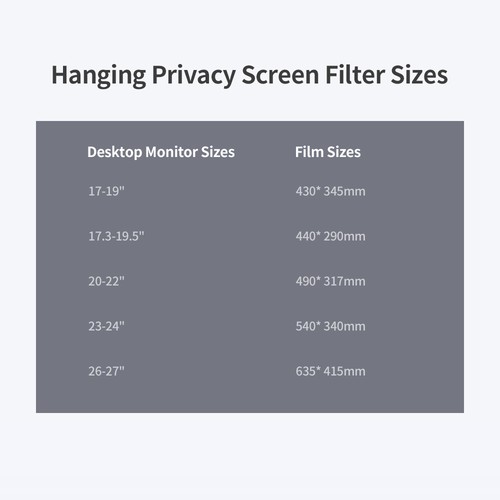 Eye Protection Privacy Screen for 23-24'' Monitors: High Clarity & UV Block - Picture 13 of 15