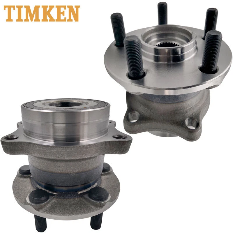 Par de conjunto de cubo de rolamento de roda traseira Timken para Subaru Legacy Outback 2010-2014 - Imagem 4 de 4