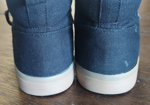Wonder Nation Youth Boys Casual High-Top Sneakers Boot Style Size 3 Black - Picture 4 of 8