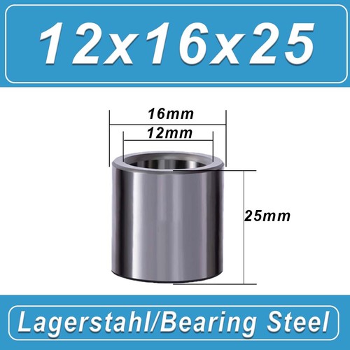 Bearing Steel Sleeve Bushing ID 10/11/12/13mm Wear-Resistant Standoff Spacers - Picture 129 of 210