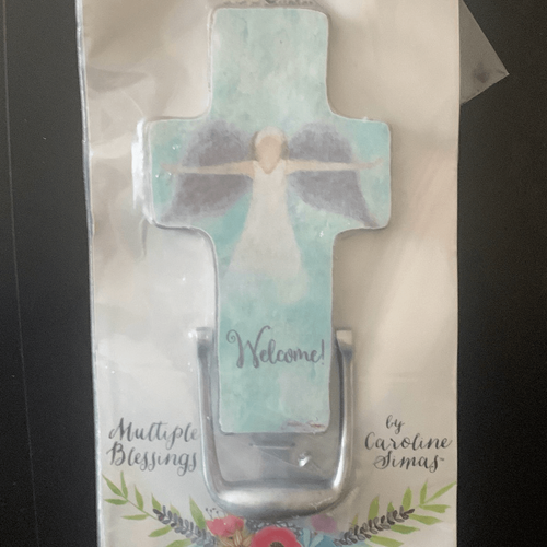 New Cathedral Arts Welcome Door Knocker by Caroline Simas Classic Style - Picture 5 of 7