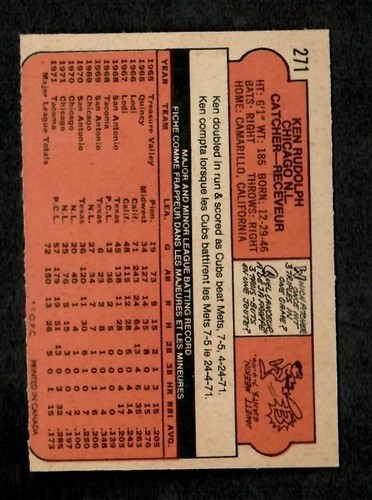 1972 OPC O-PEE-CHEE BASBALL YOU CHOOSE FROM LIST 176-350 **FLATE RATE S&H** - Picture 234 of 366