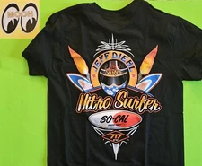So-Cal Speed Shop Jeff Diehl Nitro Surfer (7061) Men's Black T-SHIRT 100% COTTON
