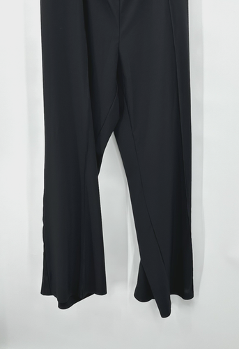 ATHLETA NOLITA Pantalones Pierna Ancha Ligeros Informales Bolsillos Esmoquin Rayas Negro 26 - Imagen 6 de 13