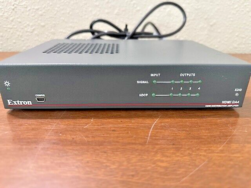 Extron DA HD Series HDMI Distribution Amplifier - 4 Outputs, incl Power