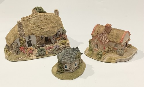 Lilliput Lane Collection Old Mother Hubbards, Lapworth Lock and Farthing Lodge - Picture 2 of 13