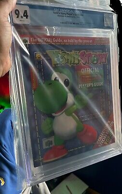 Yoshi s Story CGC 9.4 Official Nintendo Player s Guide N64 Nintendo 64 READ DESC