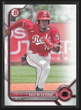 2022 Bowman Draft #BD-80 Elly De La Cruz Cincinnati Reds