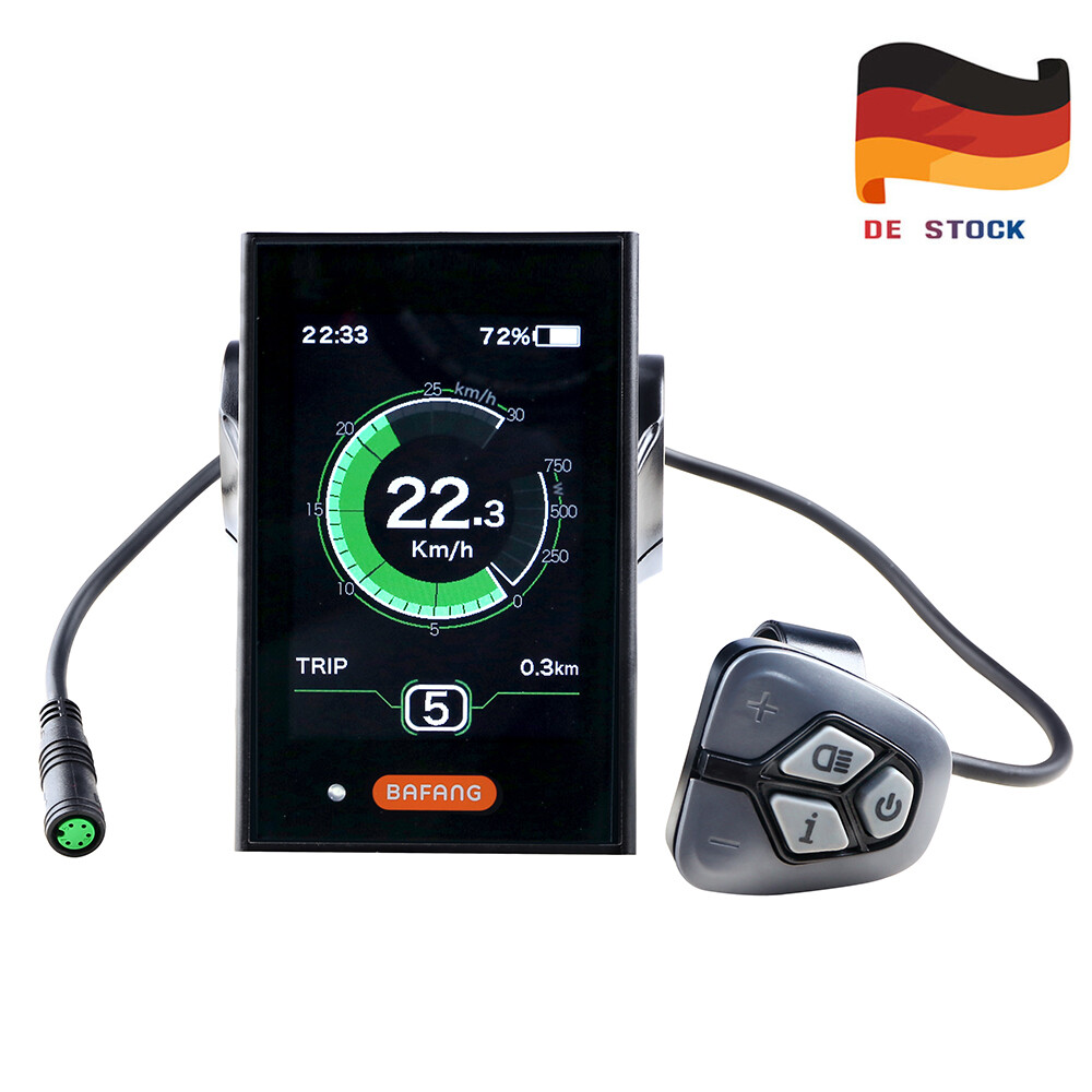 New Version 8Fun DPC18 Farbeful Display With USB Port For BAFANG BBS MID Center New Version 8Fun DPC18 Farbeful Display With USB Port For BAFANG BBS MID Center