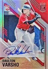 2021 Panini Chronicles Elite Baseball Rookie Autographs #27: Daulton Varsho Base