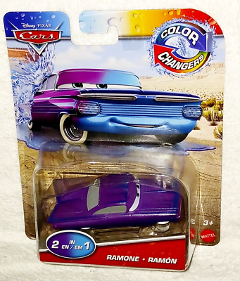 カーズ　カラーチェンジャーズ　ラモーンのお店と車10台セット Amazon.com: Cars Disney Pixar Color Changers - Ramone : Toys