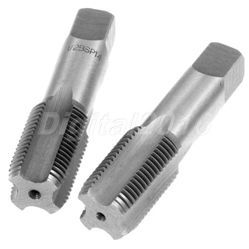 1x BSP 1/2" Straight Flute Thread Screw Tap Drill Bitish Standard Pipe Taper Tap - Picture 1 of 12