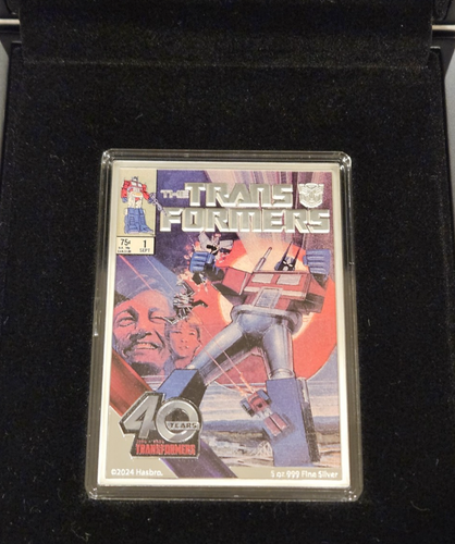 NZMINT - 2024 5oz .999 Fine Silver Transformers 40 Years #00194 - Picture 4 of 6