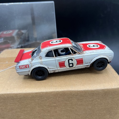 WOW SU MISURA HPI RACING NISSAN SKYLINE HAKOSUKA GTR Slot Car Diorama Weathere - Foto 15 di 20