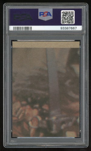 1977 Topps Star Wars Card #221 Princess Leia (Carrie Fisher) 4th (Green) PSA 7 - Picture 2 of 2