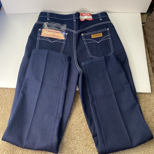 Pantalones de mezclilla para mujer vintage PS Gitano azul lavado oscuro cintura alta mamá talla 14 - Imagen 6 de 12