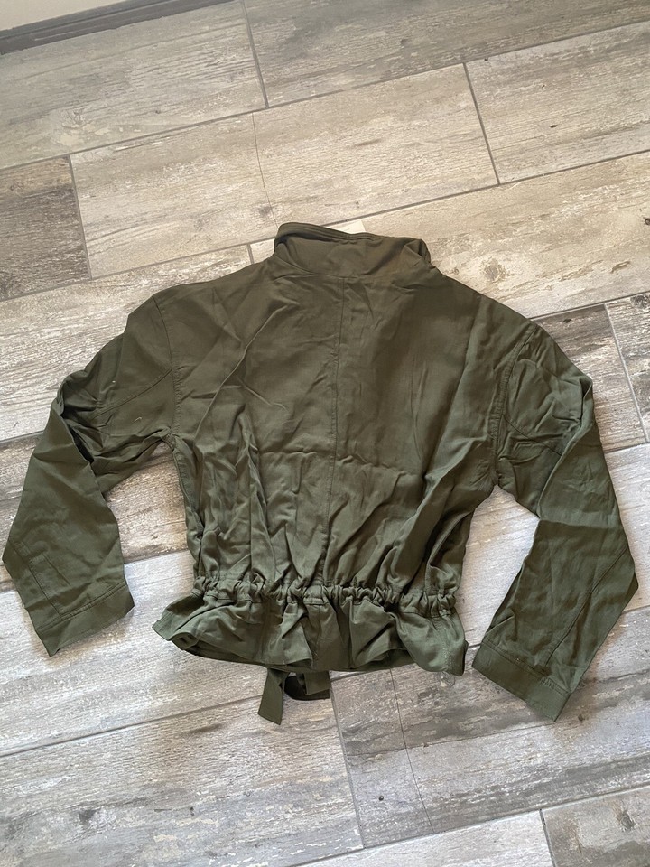 Womens Tularosa Green Linen Jacket Size Small NWT! From REVOLVE eBay
