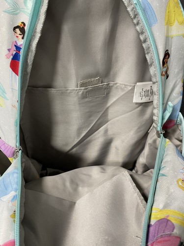 Pottery Barn Kids Mackenzie Aqua Disney Princess Large Backpack - Picture 6 of 10