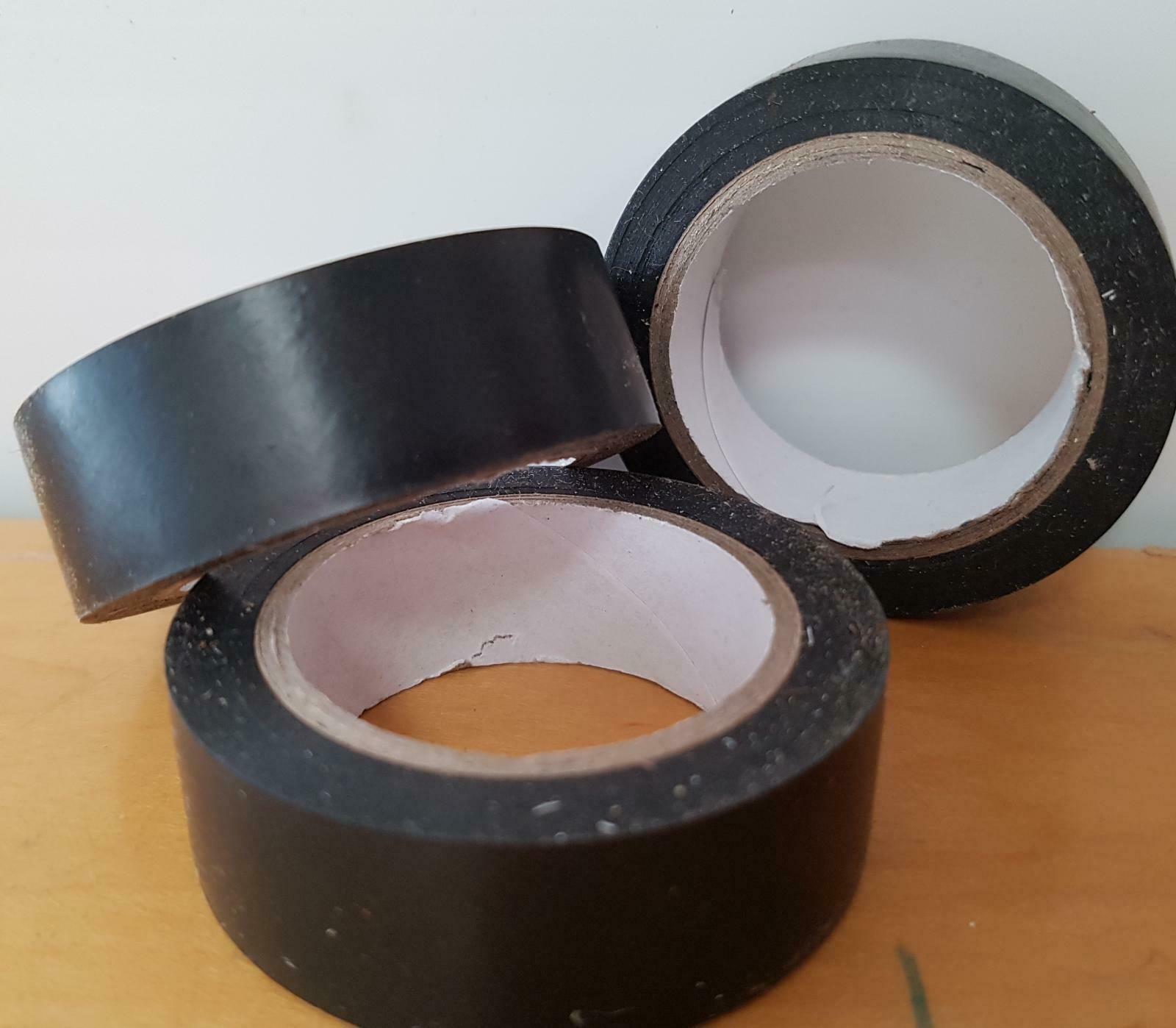 '10 Metre''s Electrical PVC Insulating Insulation Tape Black 19mm Wide Cable'