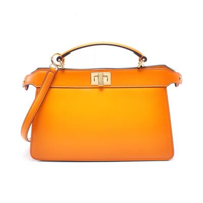 FENDI ISEEUイーストウエスト ピーカブー バッグ8BN323ADYCF1CMP FENDI PEEKABOO ISEE YOU EAST WEST 2way Handbag 8BN323