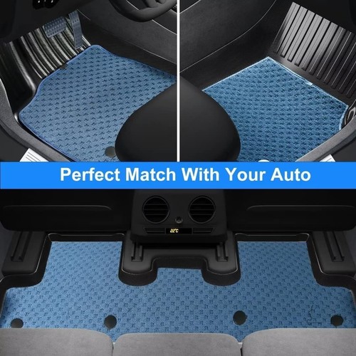 Floor Mats Fits for Tesla Model 3 2020-2023 All-Weather Protecion Custom Fit - Picture 7 of 7