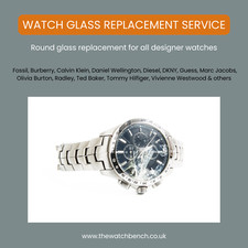 Watch Glass Replacement Service - Designer Quartz Watches