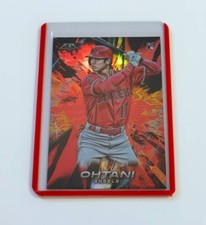2018 Topps Fire Flame Shohei Ohtani Rookie Card RC #150 Los Angeles Angels